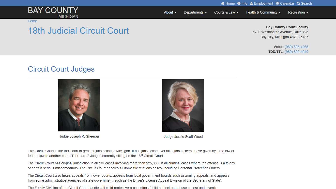 18th Judicial Circuit Court